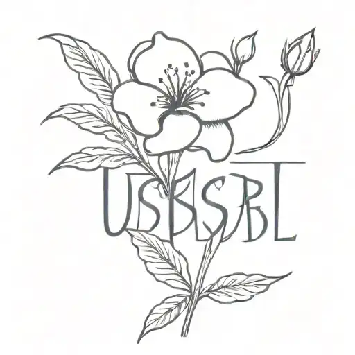 A Flower With The Word Unstable As A Stem