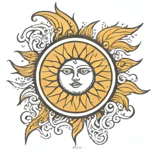 Sun With The Word Divine