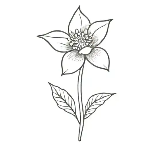 A Flower With The Word Unstable As A Vertical Stem