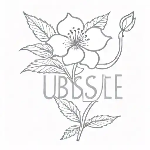 A Flower With The Word Unstable As A Stem