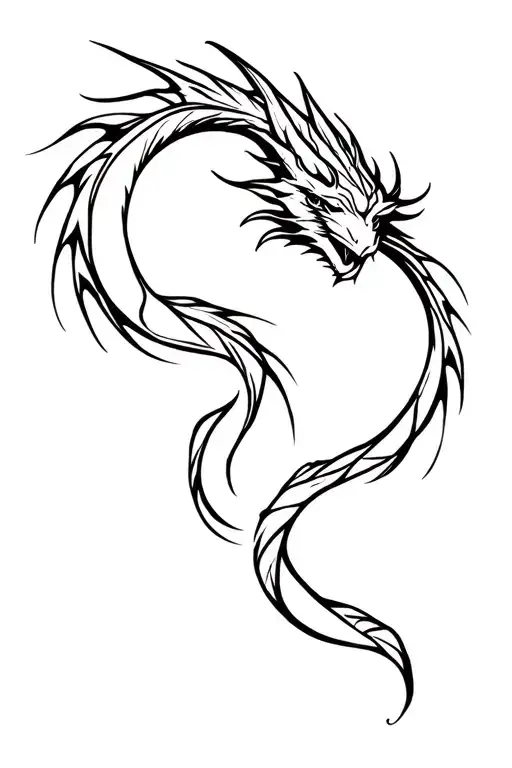 Minimal Dragon Wrapped