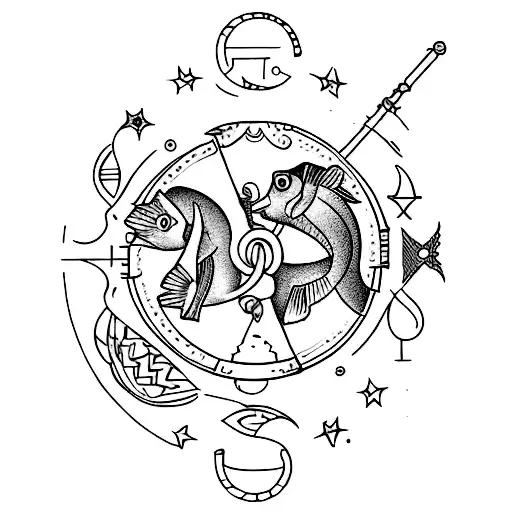 3 Pisces 3 Sagittarius Girly Cottage Core