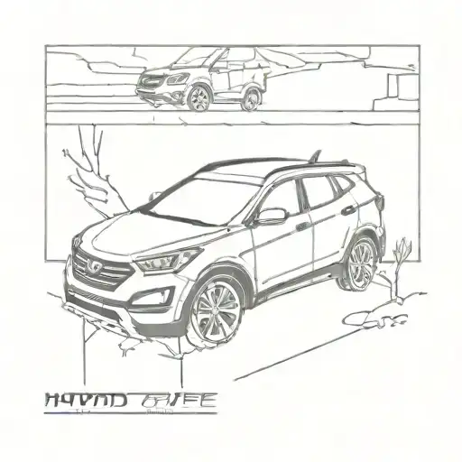 Hyundai Santa Fe Sport 2013 Car Driving