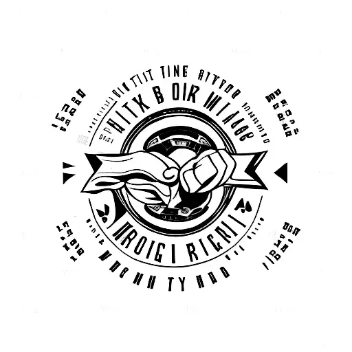 A Boxing Ring Surrounded By Motivational Quotes