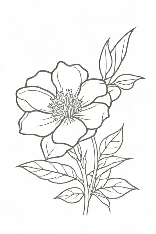 Flower With The Word Unstable As A Stem