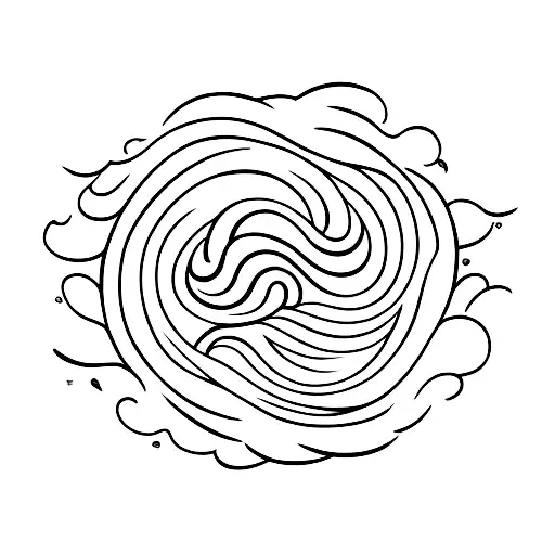 Ocean Wave And Mother