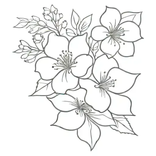 May And August Birth Month Flower Bouquet