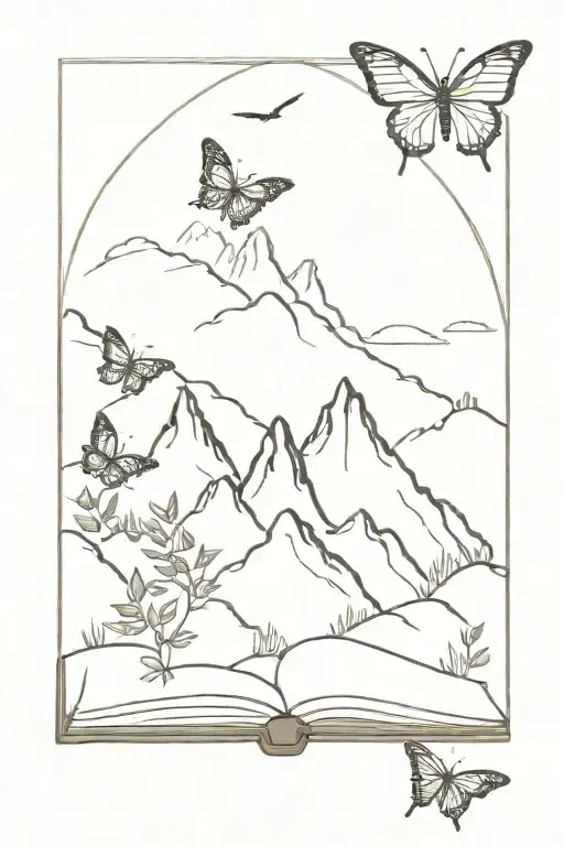 Mountain Butterfly Book Nature Movie Travel Happy