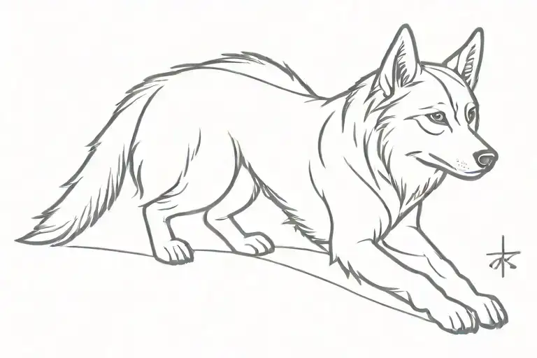 The Word 'Stark' Within A Husky Body