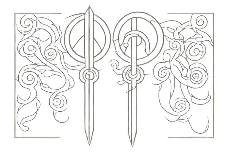 Itachi Uchiha Clan Key Blade