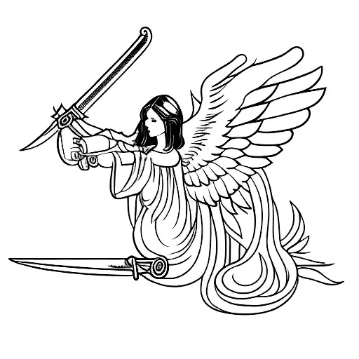Angel With Sword