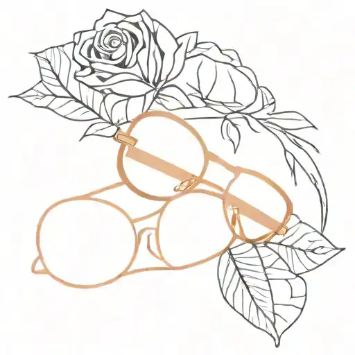 Rose Gold Glasses