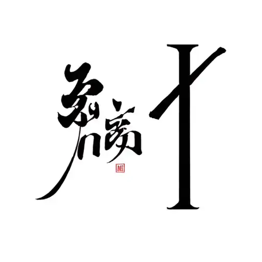 Unmei Lettering Minimalist Design