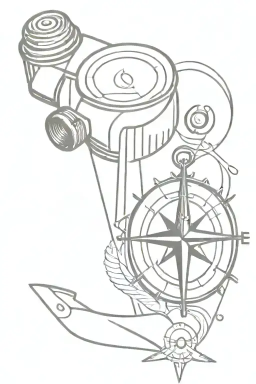 Compass Camera Travel Anchor