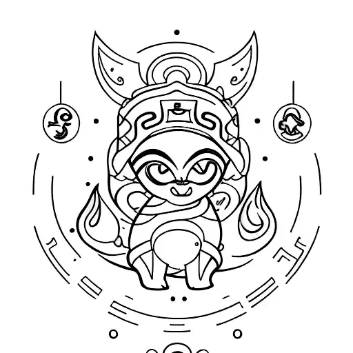 Princesa Leia Con Cuernos De Carnero Del Signo Zodiacal Aries