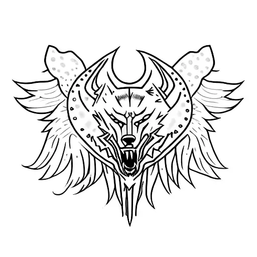 Dreadwolf Tarot Card