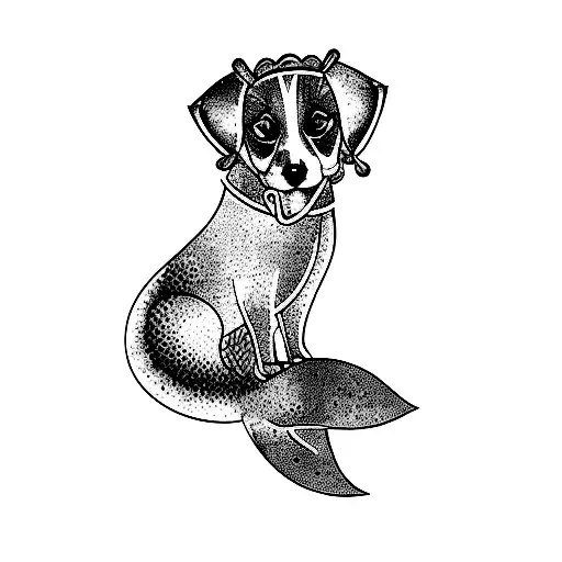 A Mermaid Dog