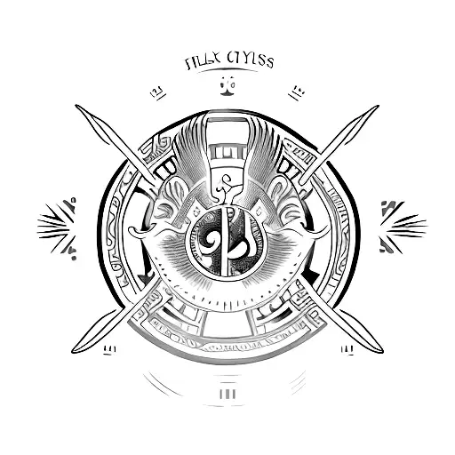 Gloria In Excelsis Deo Text Punto And Fish Symbol And Holy Spirit Symbpl