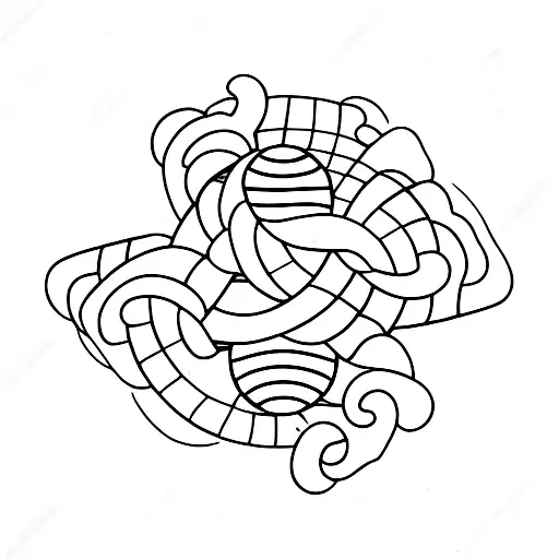 Softball Bat And Ball With Waves In The Background