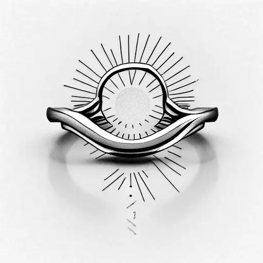 Script Writing 'Eden' Wedding Ring