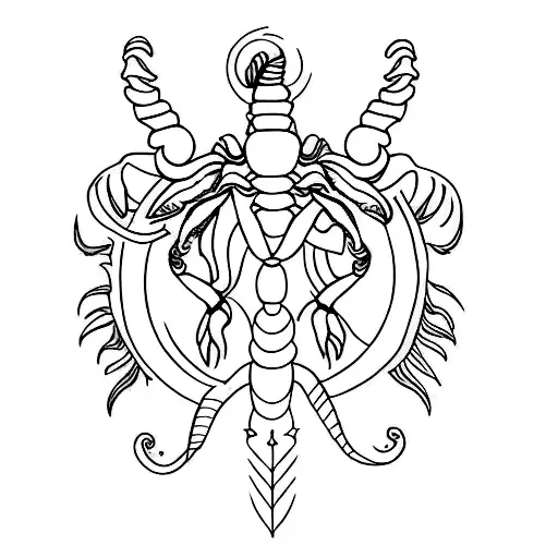 Simple Scorpio Zodiac Sign