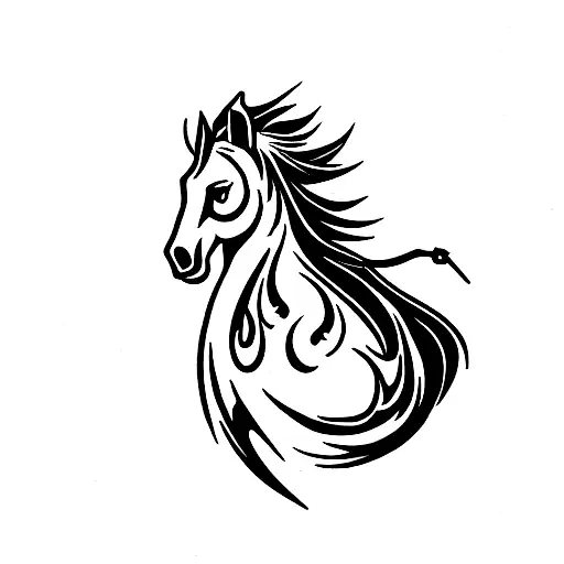 Horse Lightning Sword