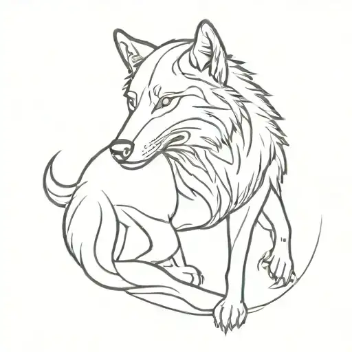 Man Swallowed By Wolf