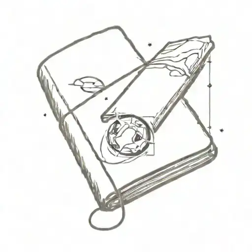 A Tiny Book With Space Elements