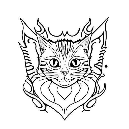 Orange Cat Name Draco