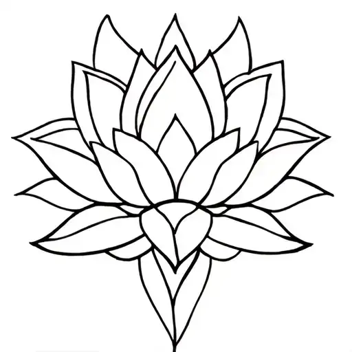 Lotus Flower Wolf Stars