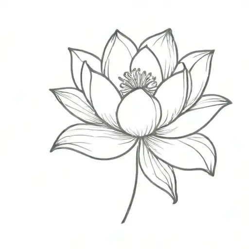 Lotus Lily Orchid Simple