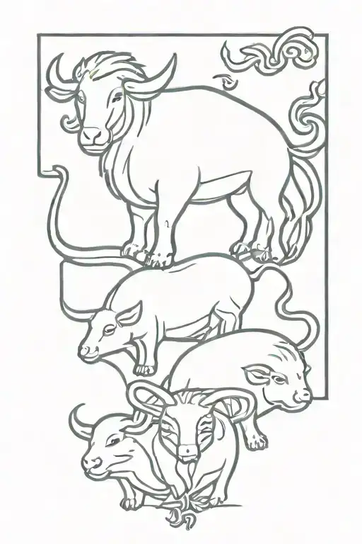 Chinese Zodiac Dragon Sheep Pig Mouse Monkey