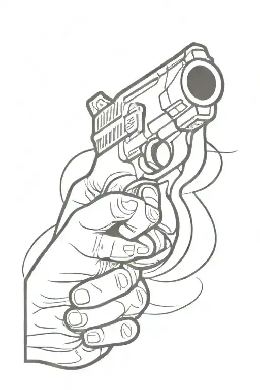 Sara Scott Fires Gun