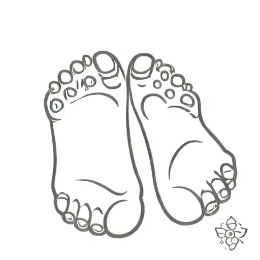 Baby Ink Foot Print