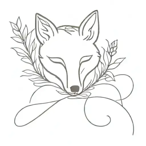 Fox Flower Intertwined