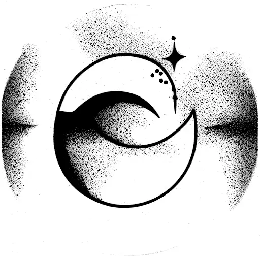 Half Moon With Blood