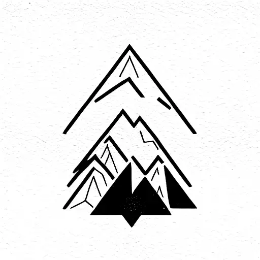 Mountain As Ecg Line