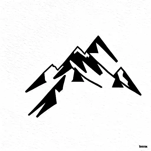 Mountain With Words