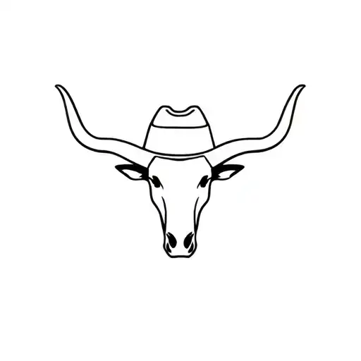 Cowboy Hat Longhorn