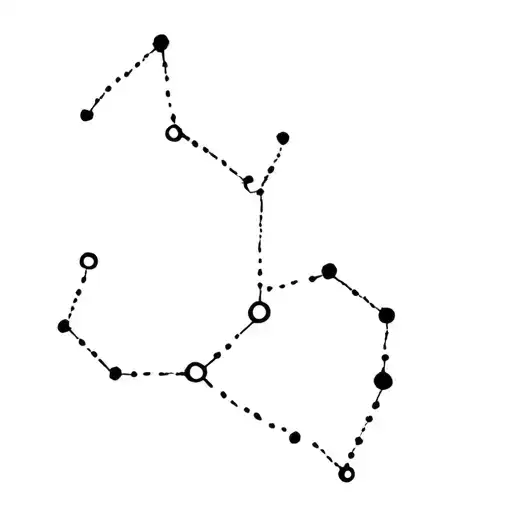 Medusa And Capricorn Constellation