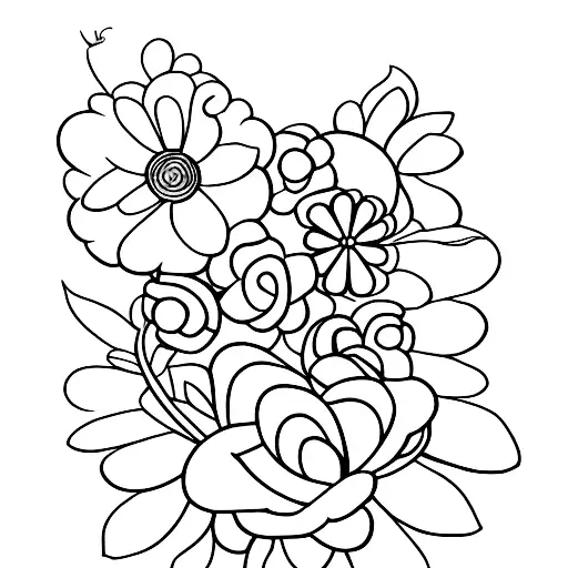 Flower With The Word Whoops