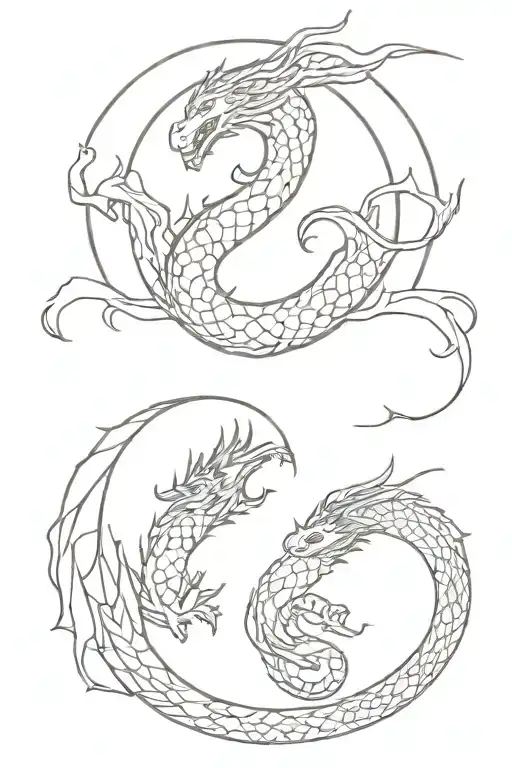 Dragon & Duality & Yin Yang