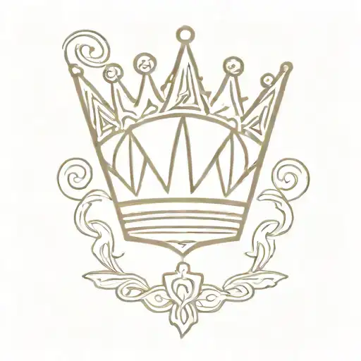 1924 With Princess Crown