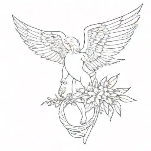 Classic Icarus Tattoo With More Hidden Details