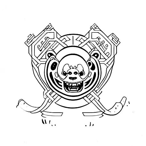 Angry Panda Bites Ouroboros