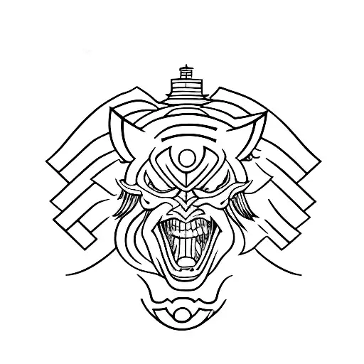 Japanese Word Symbol For Evil