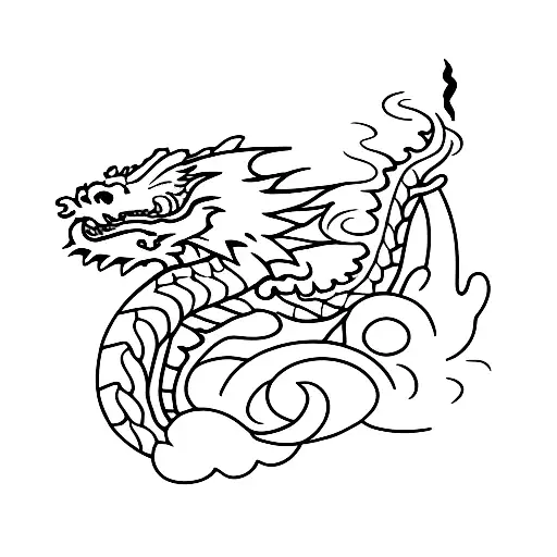Dragon Smoking