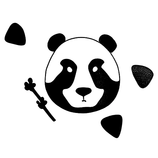 Panda With Guitar
