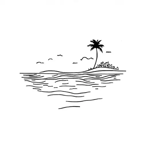 Delicate Beach And Ocean Inspired