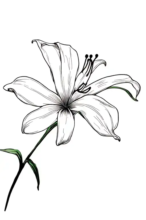 Spider Lily With A Semicolon